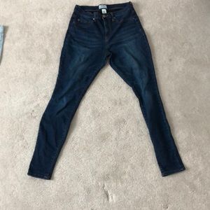 High waisted jeggings